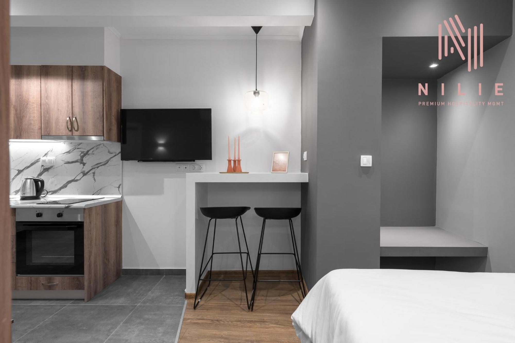 Appartement V1 Penthouse, Nilie Hospitality Mgmt à Thessalonique Extérieur photo