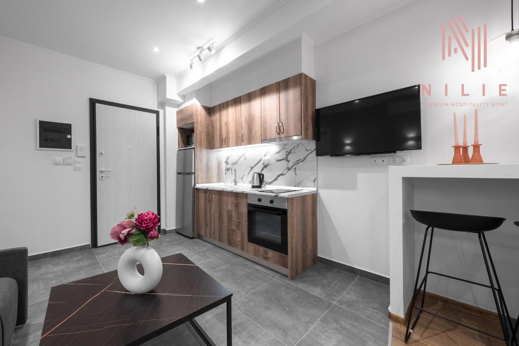 Appartement V1 Penthouse, Nilie Hospitality Mgmt à Thessalonique Extérieur photo
