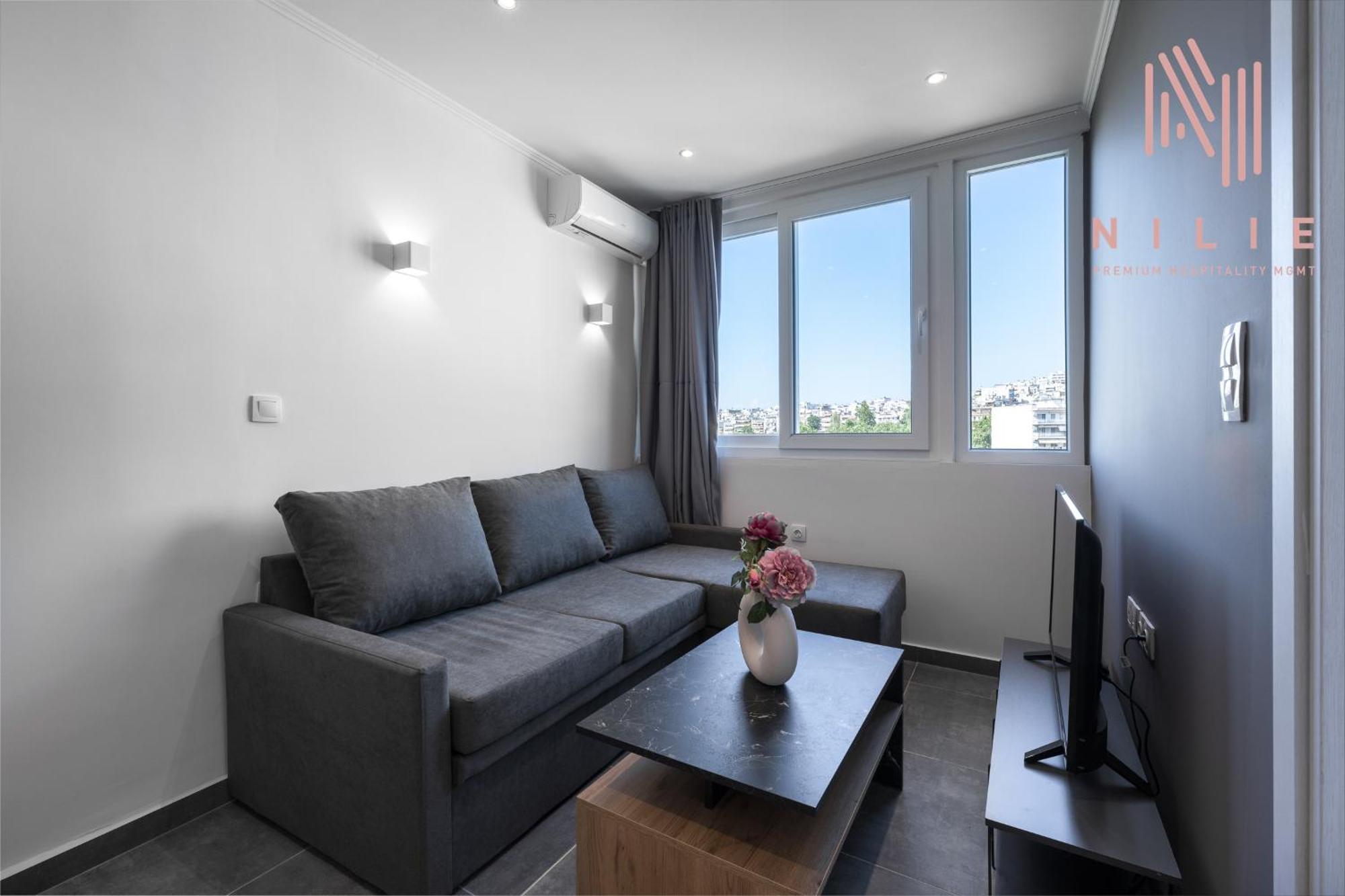 Appartement V1 Penthouse, Nilie Hospitality Mgmt à Thessalonique Extérieur photo